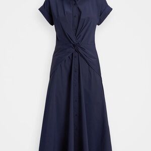 Ralph Lauren Dark Blue Midi Dress